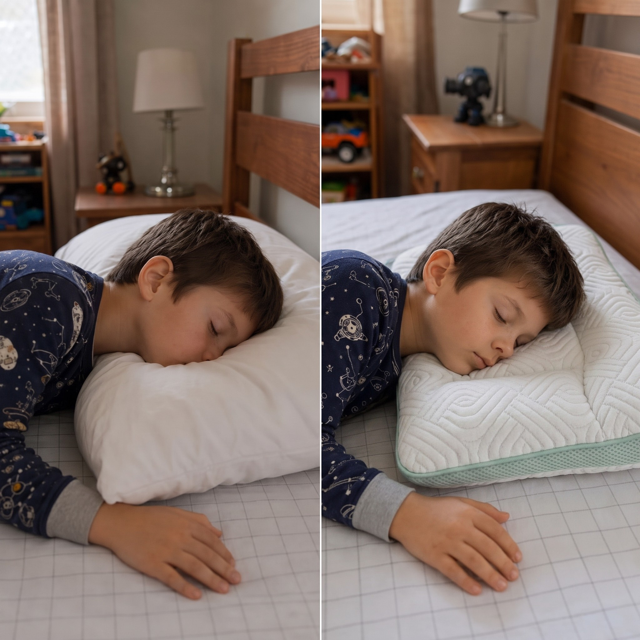 Luvizora™ Ergonomic Pillow for Children - Support for Proper Posture